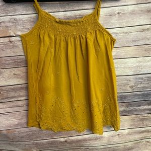 Rewind gold camisole